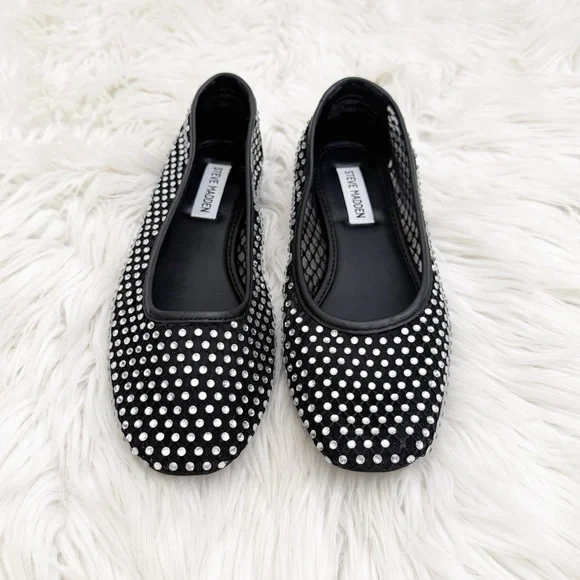 Steve Madden Auden Embellished Flat 8 - Picture 3 of 11